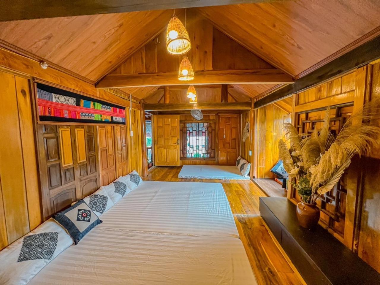 Noong Oi Homestay Moc Chau Exteriör bild