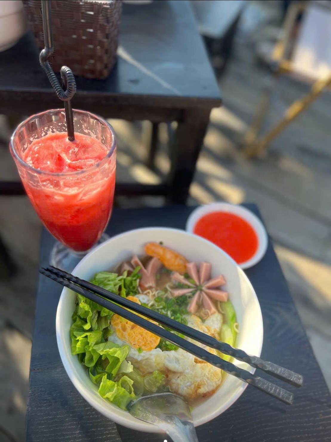 Noong Oi Homestay Moc Chau Exteriör bild