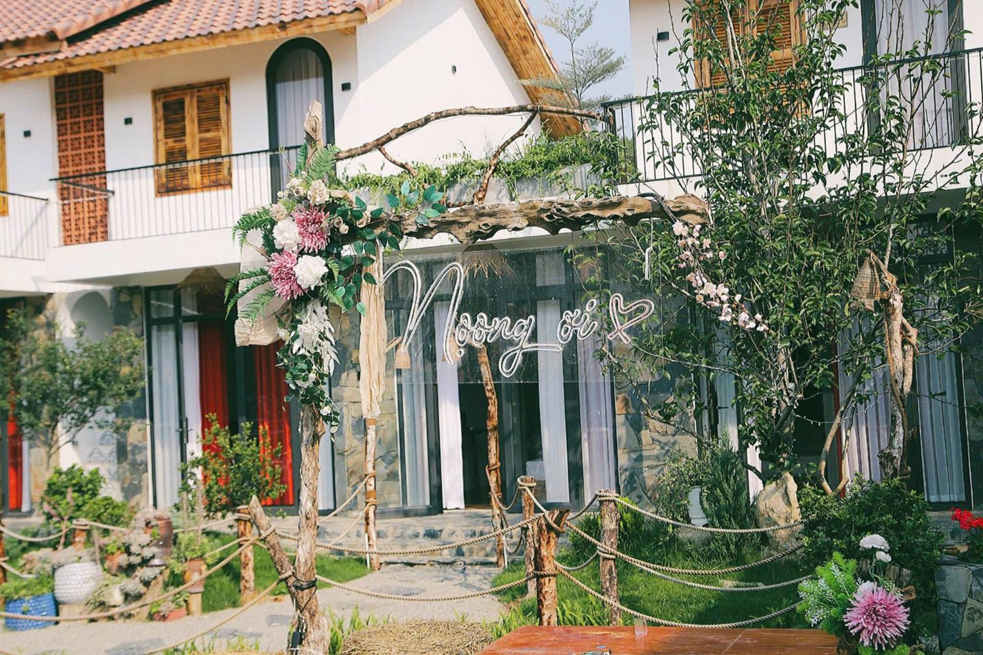 Noong Oi Homestay Moc Chau Exteriör bild