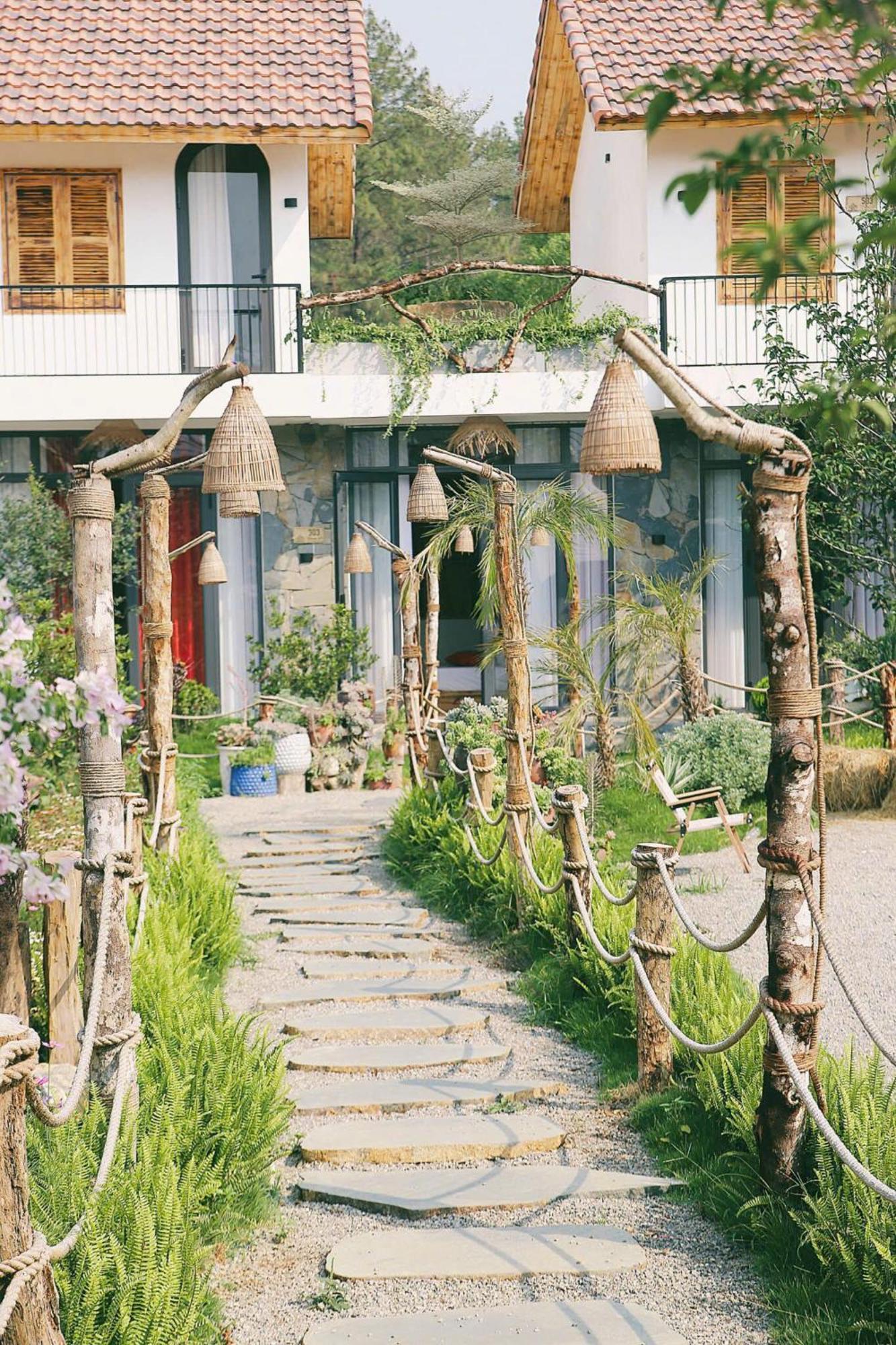 Noong Oi Homestay Moc Chau Exteriör bild